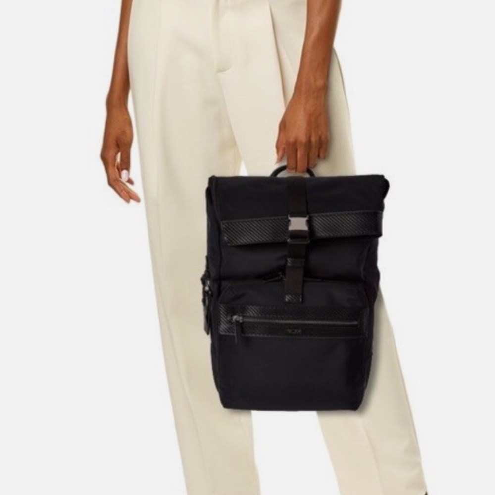 Tumi Carbon Fiber Accent Travel Backpack